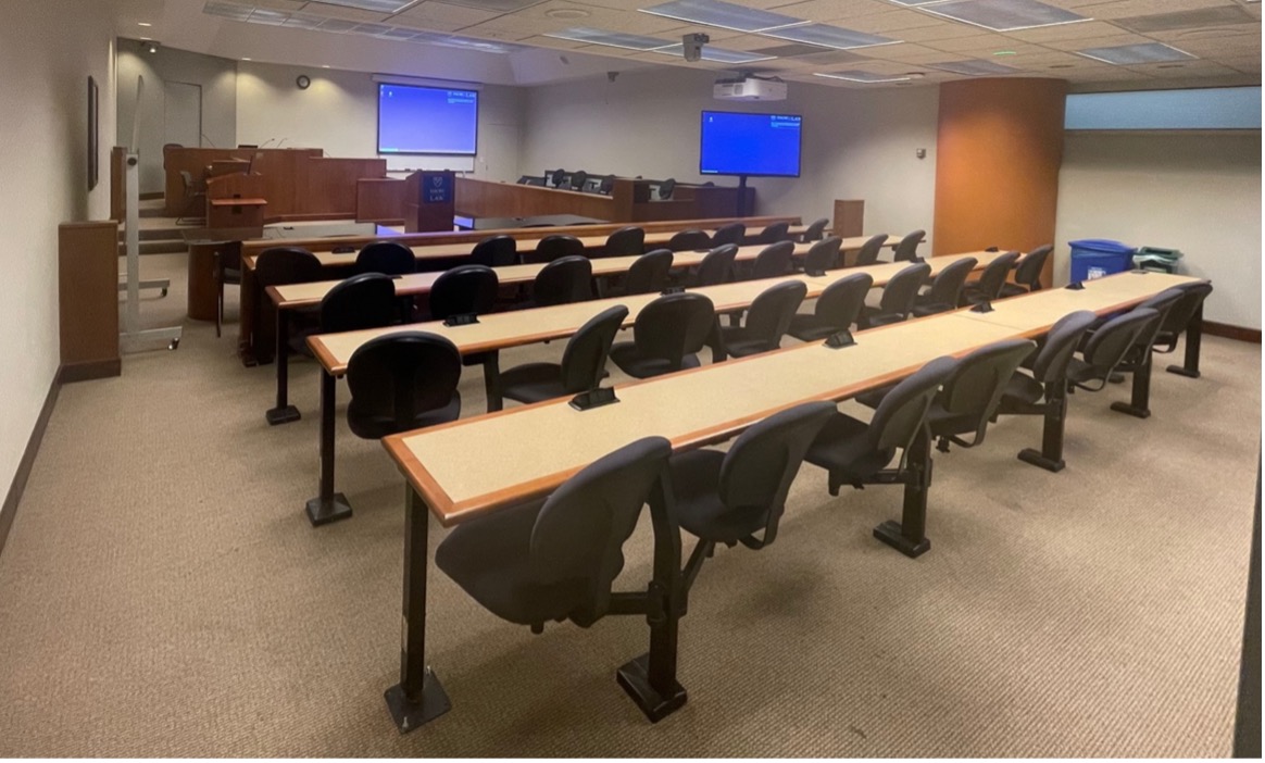 Courtroom classroom