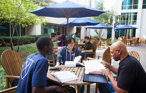Emory Law students in Commons