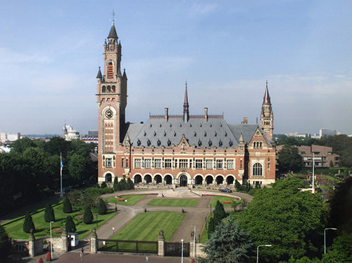 Overhead shot of the Hague Academy of International Law
