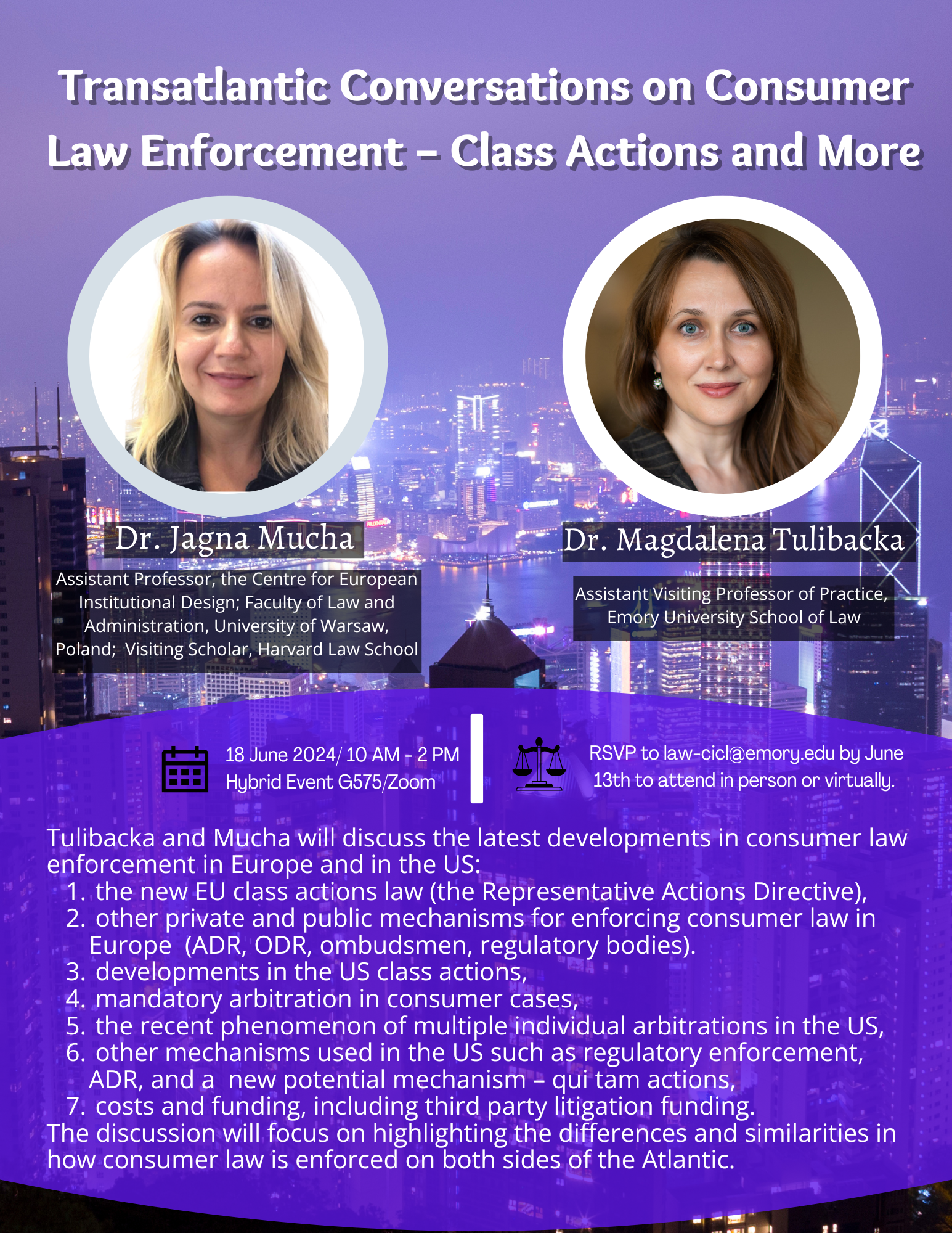 ransatlantic Conversations on Consumer Law Enforcement - Class Actions and More