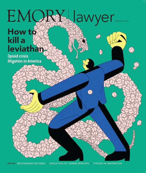 Emory Lawyer Magazine Cover