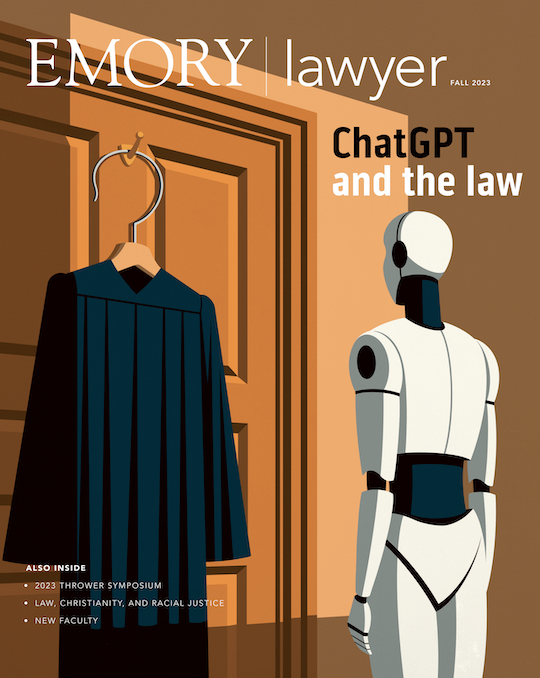 Emory Lawyer Magazine Cover