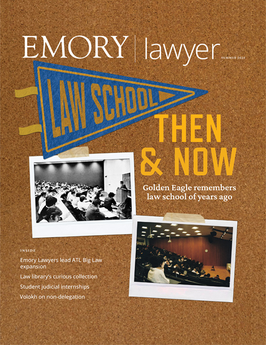 Emory Lawyer Magazine Cover