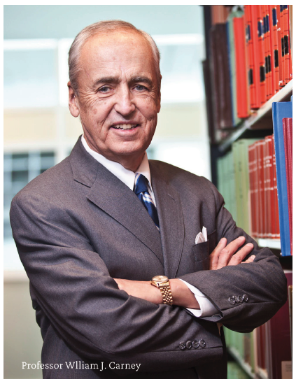 Charles Howard Candler Professor of Law Emeritus William J. Carney