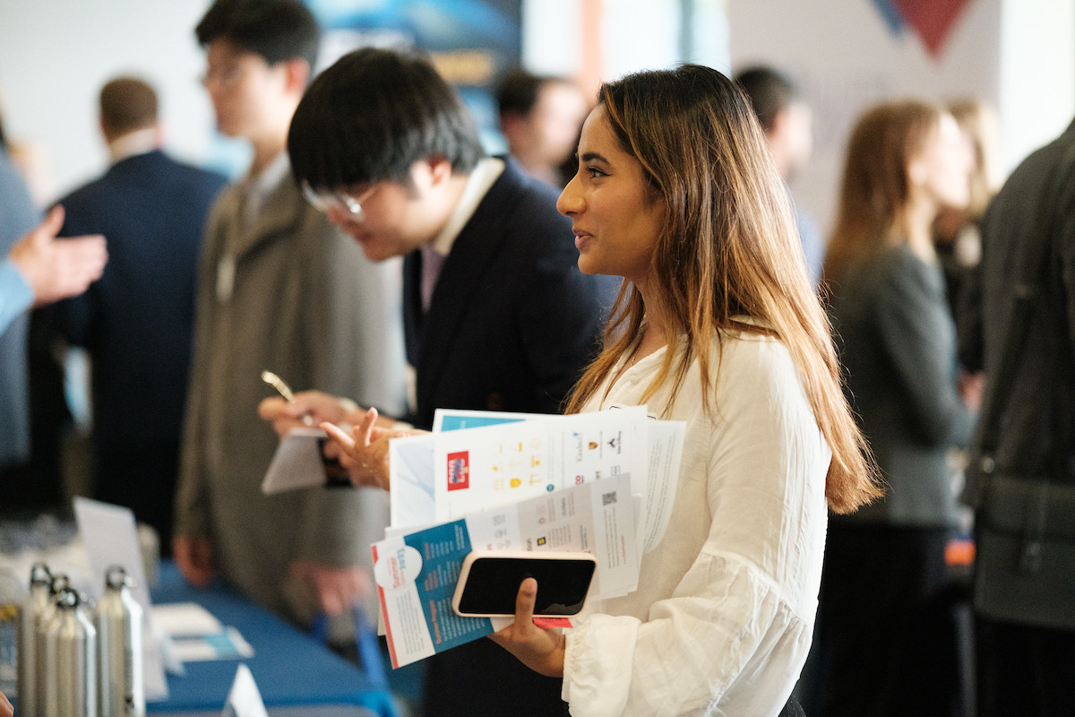 Emory Law students at the recent Career Center event, Meet the 1Ls